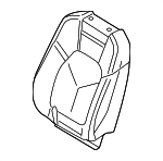 9Y0881805CB8YR - Body: Seat Back Cover for Porsche: Cayenne Image