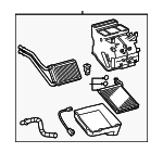870500D501 - : 2018 Toyota Yaris - Evaporator Assembly for Toyota: Yaris Image