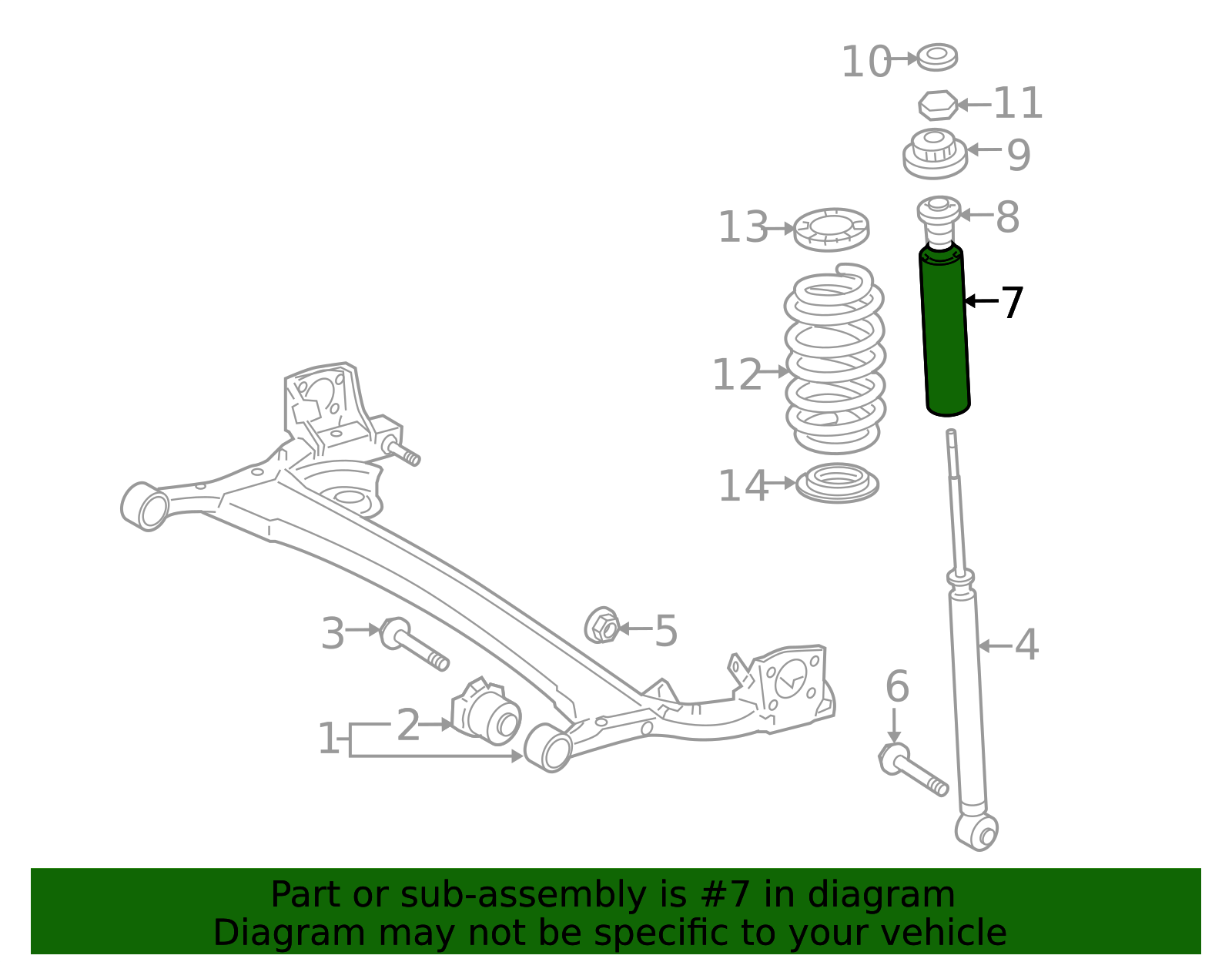 New Shock Absorber Strut Boot Bellow - For Toyota Echo Yaris Scion XB 48750-52010 - View #6