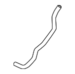 1J4056MAJ00 - Cooling System: Outlet Hose for Honda Image