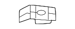 19119RFWG01 - Electrical: Drive Motor Inverter Coolant Line Clip for Honda Image