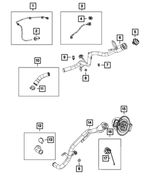 68091427AA - Fuel: Fuel Filler Hose for Mopar Image
