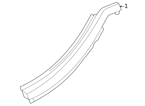 Exterior Trim - Quarter Panel for 2022 Lexus LC500 #1