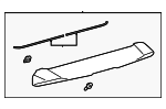 7608547911A0 - : Spoiler Assembly for Toyota: Prius V Image