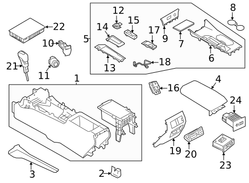 Ignition Lock for 2024 Nissan Altima #0