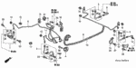 46210S5A922 - Chassis: VALVE ASSY., PROPORTIONING for Honda Image