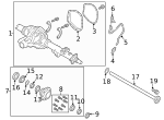 PC3Z4036A - : Gasket for Ford Image