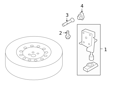 Carrier & Components for 2008 Ford F-150 #0