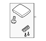 7581482Z20 - Body: Lid Assembly for Suzuki Image
