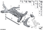 31108836336 - : Front Axle Support for BMW Image