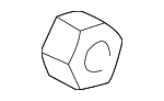MB109029 - Suspension: Axle Nut for Mitsubishi Image