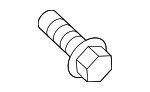 30640603 - Electrical: Headlight Bulb Cap Screw for Volvo Image