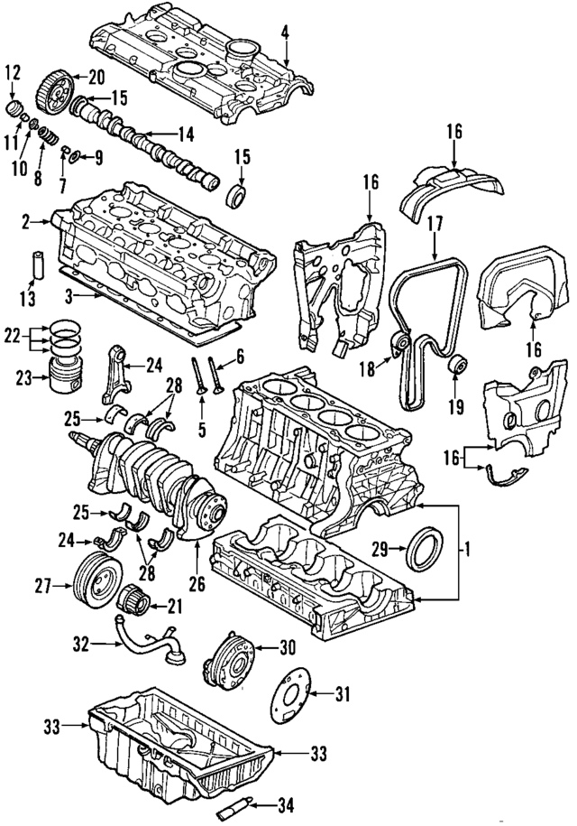 9404725 - Engine: Head Gasket for Volvo Image