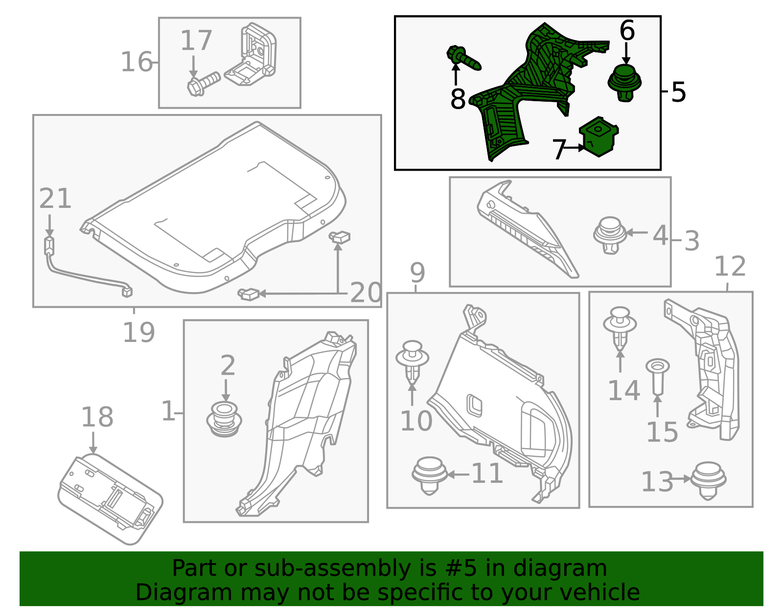 DN4J-68-250A-02 - Upper Trim Panel - 2022-2023 Mazda MX-30 EV