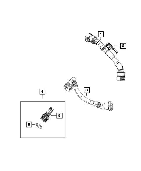 Crankcase Ventilation for 2019 Jeep Grand Cherokee #0