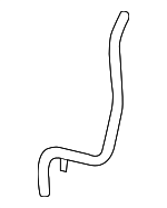 10398396 - Steering: Power Steering Return Hose for Buick: Rendezvous | Pontiac: Aztek Image