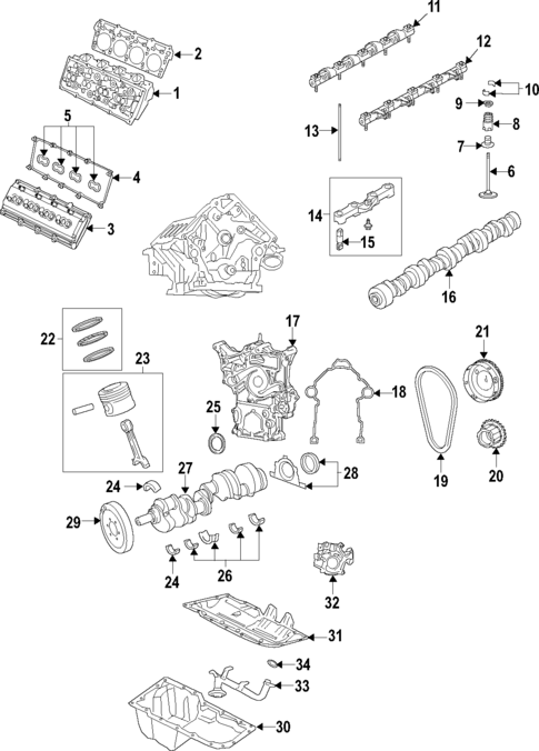 Oil Pump for 2023 Ram 2500 #0