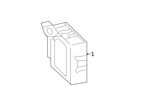 Daytime Running Lamp Components for 2007 Pontiac Vibe #0