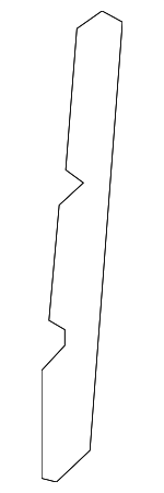 5618535252ZZ - Body: Center Molding for Volkswagen: Passat Image