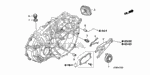 22825P0S000 - Transmission - Manual: BOLT, RELEASE FORK for Honda Image