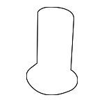 46911S70003 - Body: Power Brake Booster Cotter Pin for Honda: Accord, Civic, Clarity, CR-V, HR-V, Insight, Odyssey, Passport, Pilot Image