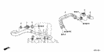 16725PNA003 - Engine: CLAMP A, FUEL HOSE for Honda Image
