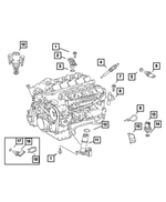 5080348AA - Electrical: O Ring for Mopar Image