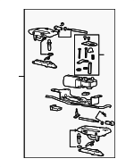8H0825396B - Body: Convertible Top Latch for Audi: A4, A4 Quattro, RS4, S4 Image