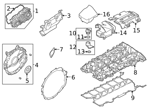 Valve Train Components for 2023 Land Rover Discovery #0