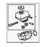 92457837 - Body: Master Cylinder for GM Image