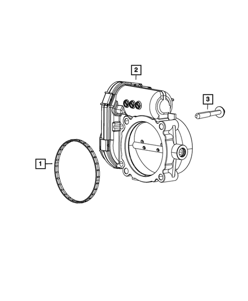 Throttle Body for 2022 Chrysler 300 #0