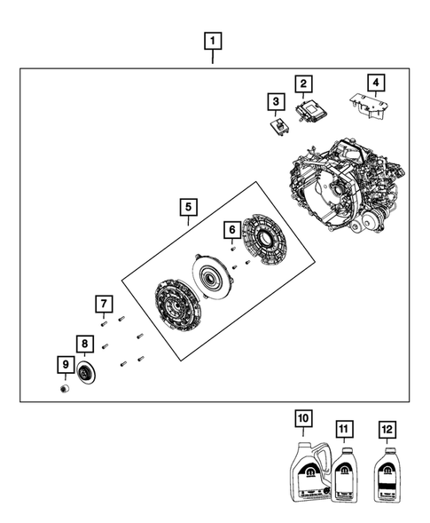 Manual Transaxle for 2018 Jeep Renegade #0