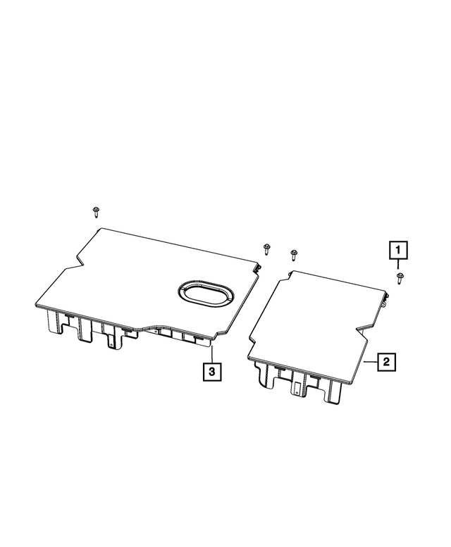 6YA07RN8AA - Interior Trim: Load Floor for Mopar Image