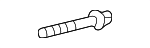90037819101 - Suspension: Lower Seat Bolt for Porsche Image