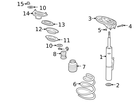Suspension, Springs & Related Components for 2004 Porsche 911 #0