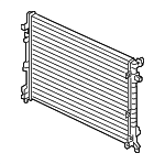 3QF121251D - Belts &amp; Cooling: Radiator for Volkswagen Image
