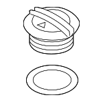 2Q0121321A - Cooling System: Reservoir Cap for Volkswagen Image