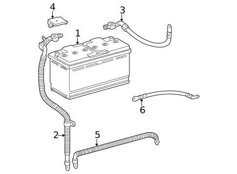 Battery for 1999 Mercedes-Benz ML 320 #0