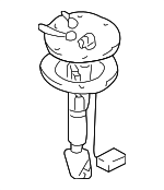 1510065D70 - Fuel System: Fuel Pump for Suzuki Image