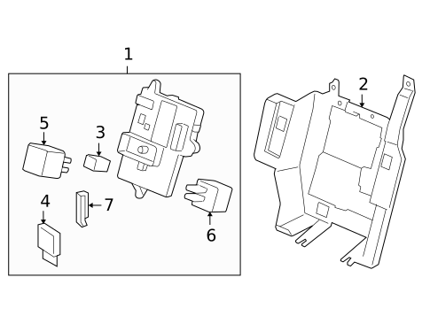 Flasher Units, Fuses, & Circuit Breakers for 2008 Saturn Sky #0