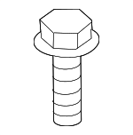 90159A0034 - Electrical: Headlamp Assembly Upper Bolt for Toyota Image
