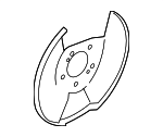 5562180J00 - Brakes: Backing Plate for Suzuki Image