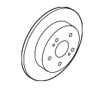 5561180J02 - Brakes: Rotor for Suzuki Image