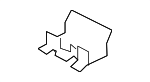 8U0867731 - Body: Headliner Retainer Spring for Audi Image