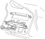 5303192 - Electrical: High Mount Lamp for Chrysler: Sebring Image