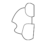 LR038663 - Body: Absorber Screw for Land Rover: Defender 110, Defender 130, Defender 90, Discovery, Discovery Sport, Range Rover, Range Rover Evoque, Range Rover Sport, Range Rover Velar Image