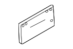 992807999ROK1 - Body: License Bracket for Porsche Image