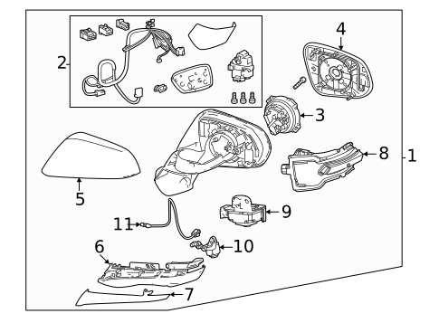Parking Aid for 2025 Lexus RZ450e #0