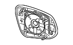 879610E250 - Body: Mirror Glass for Lexus: NX250, NX350, NX350h, NX450h+, RX350, RX350L, RX450h, RX450h+, RX450hL, RZ300e, RZ450e Image