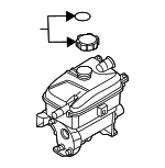 25430NI700 - : Reservoir Tank for Hyundai Image